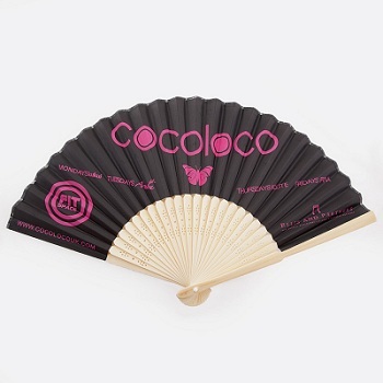 custom printed folding fans
